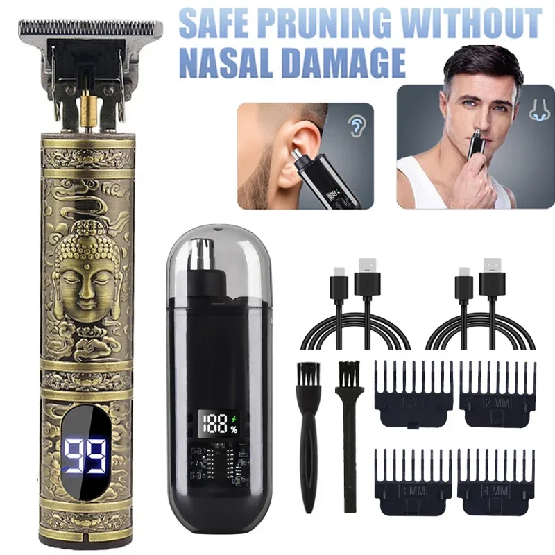 Hair Care Gift - Portable T9 Hair Clipper Nasal Hair
