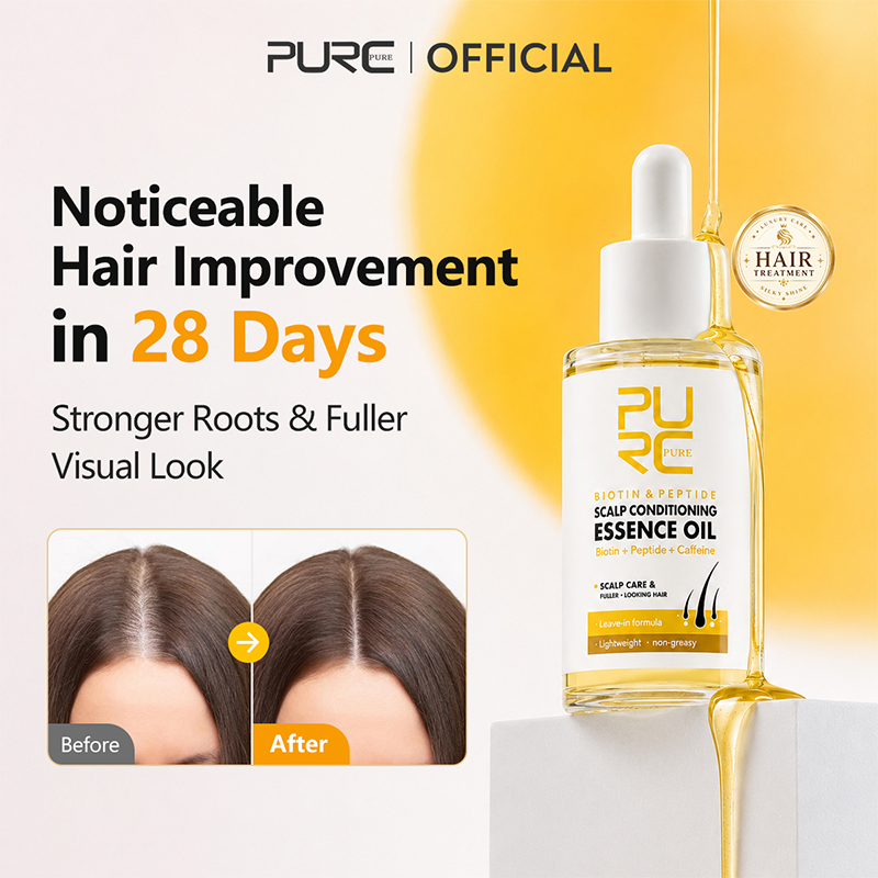 Hair Care Olive Oil - PURC Biotin Peptide Scalp Essence Oil