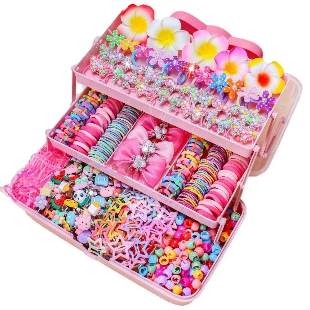 Flower High Elastic Hair Acces - Hair Care Gift Set recension och pris