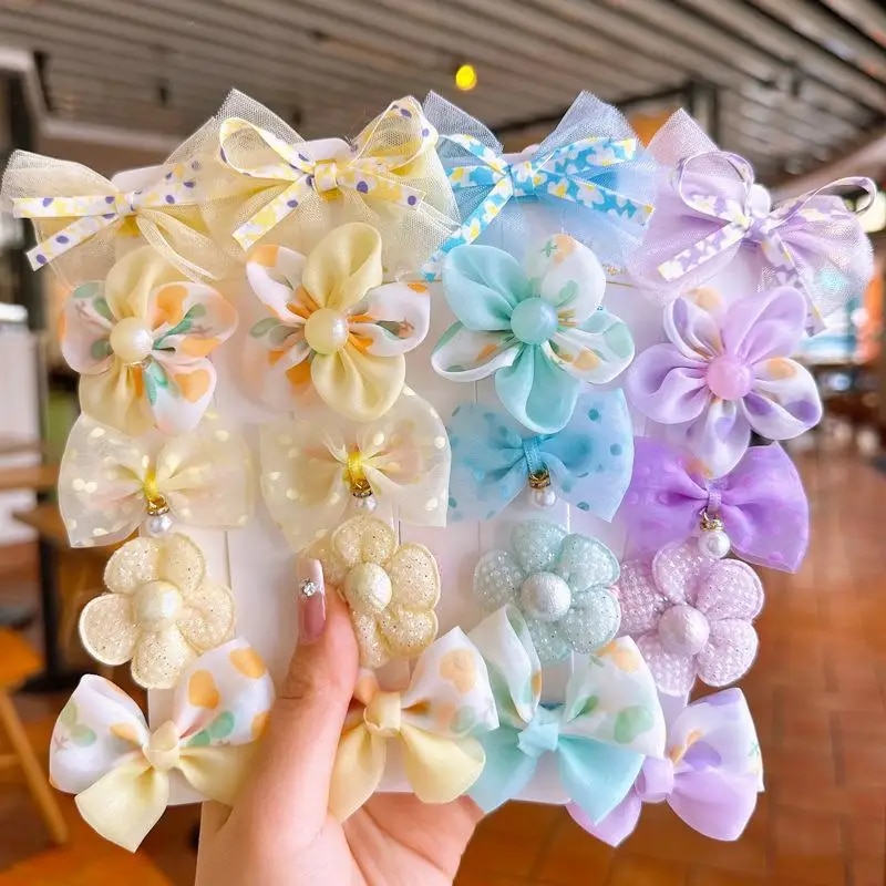 10Pcs/Set Cute Bows Baby Hairc - Hair Care Gift recension och pris