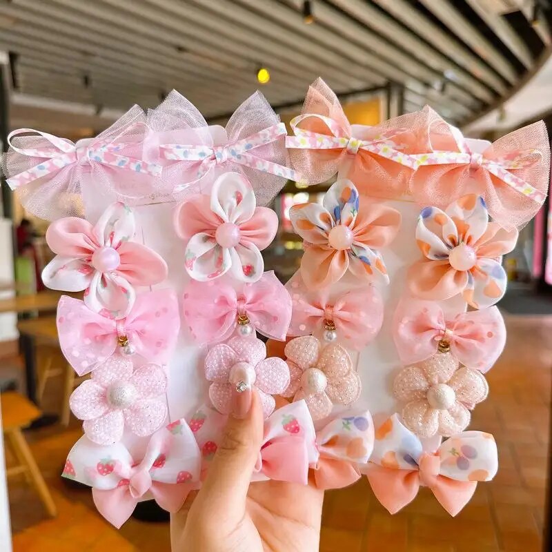 10Pcs/Set Cute Bows Baby Hairc - Hair Care Gift recension och pris