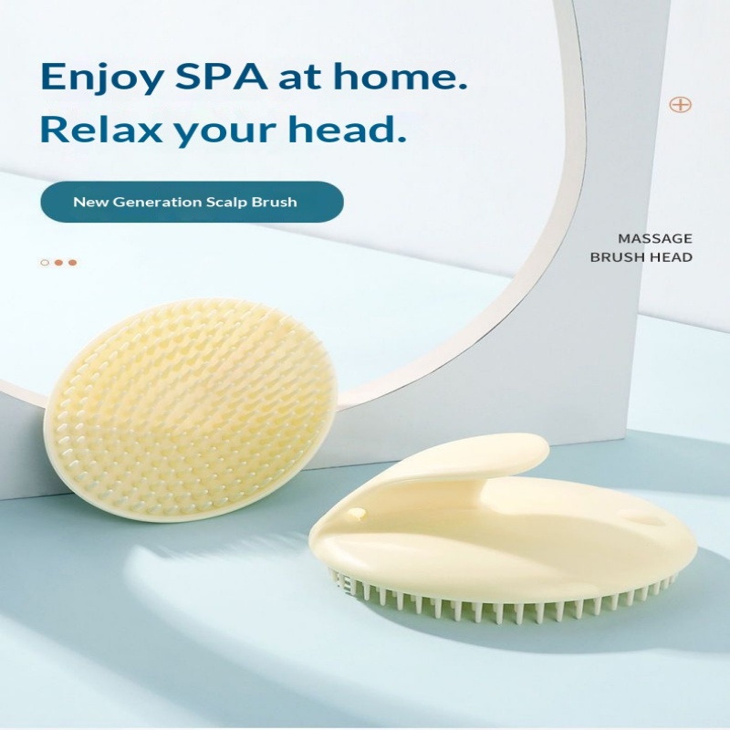 Soft Silicone Scalp Massager S - Hair Care Clinic recension och pris