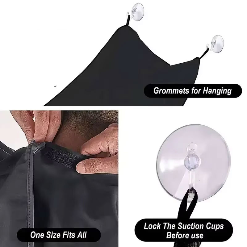 Men's Beard Shaving Apron - Cl - Hair Care Clinic recension och pris