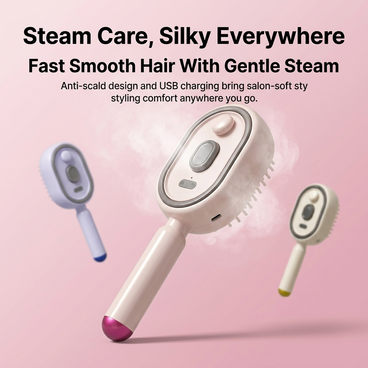 Electric Self-Cleaning Hair Co - Hair Care Gift recension och pris