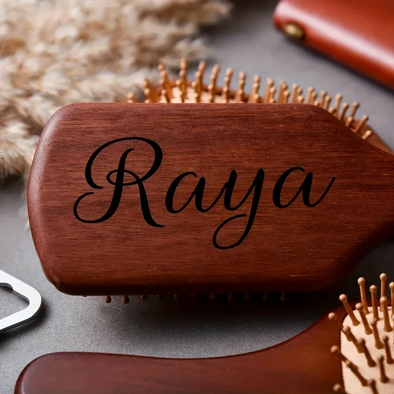 Engraved Name Sandalwood Hair  - Hair Care Gift recension och pris