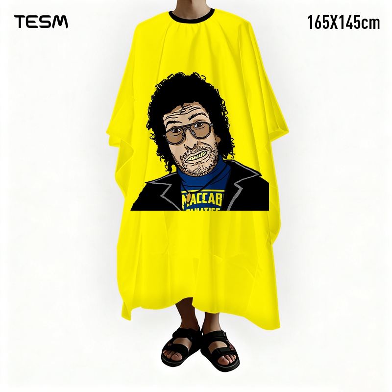 TESM 3D Printed Barber Cape Ha - Hair Care Gift recension och pris