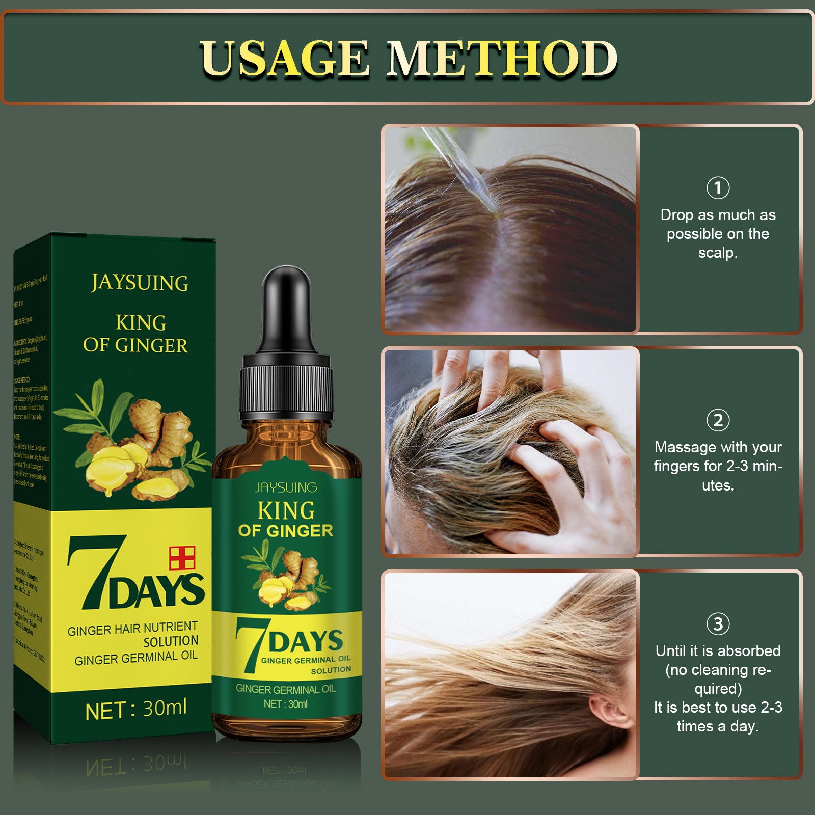 Ginger Hair Essence Anti Hair  - Hair Care Gisou recension och pris