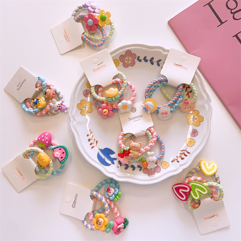 3pcs/set Kids Kawaii Flower Fr - Hair Care Gift Set recension och pris