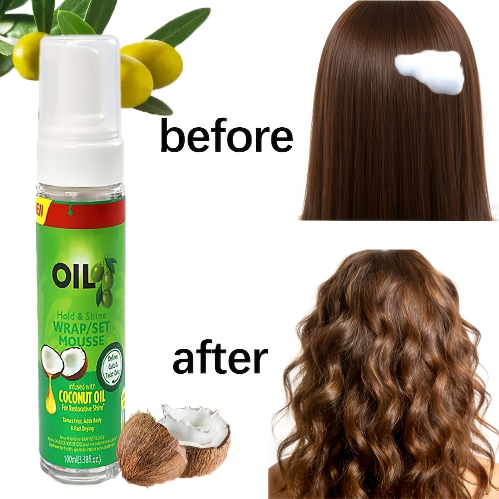 Curling Styling Care Mousse, S - Hair Care Olive Oil recension och pris
