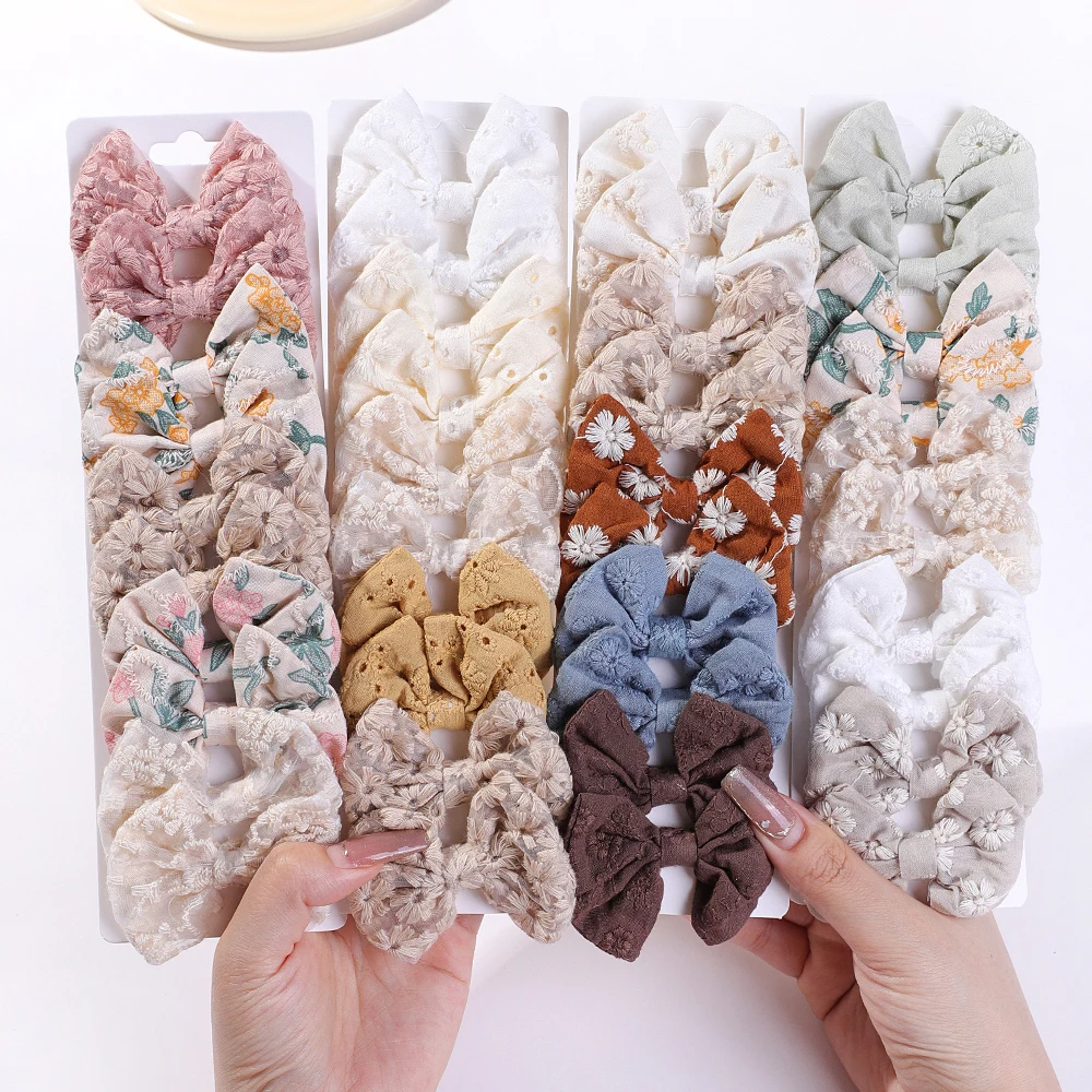 10Pcs/Set Fashion Bows Hairgri - Hair Care Gift Set recension och pris