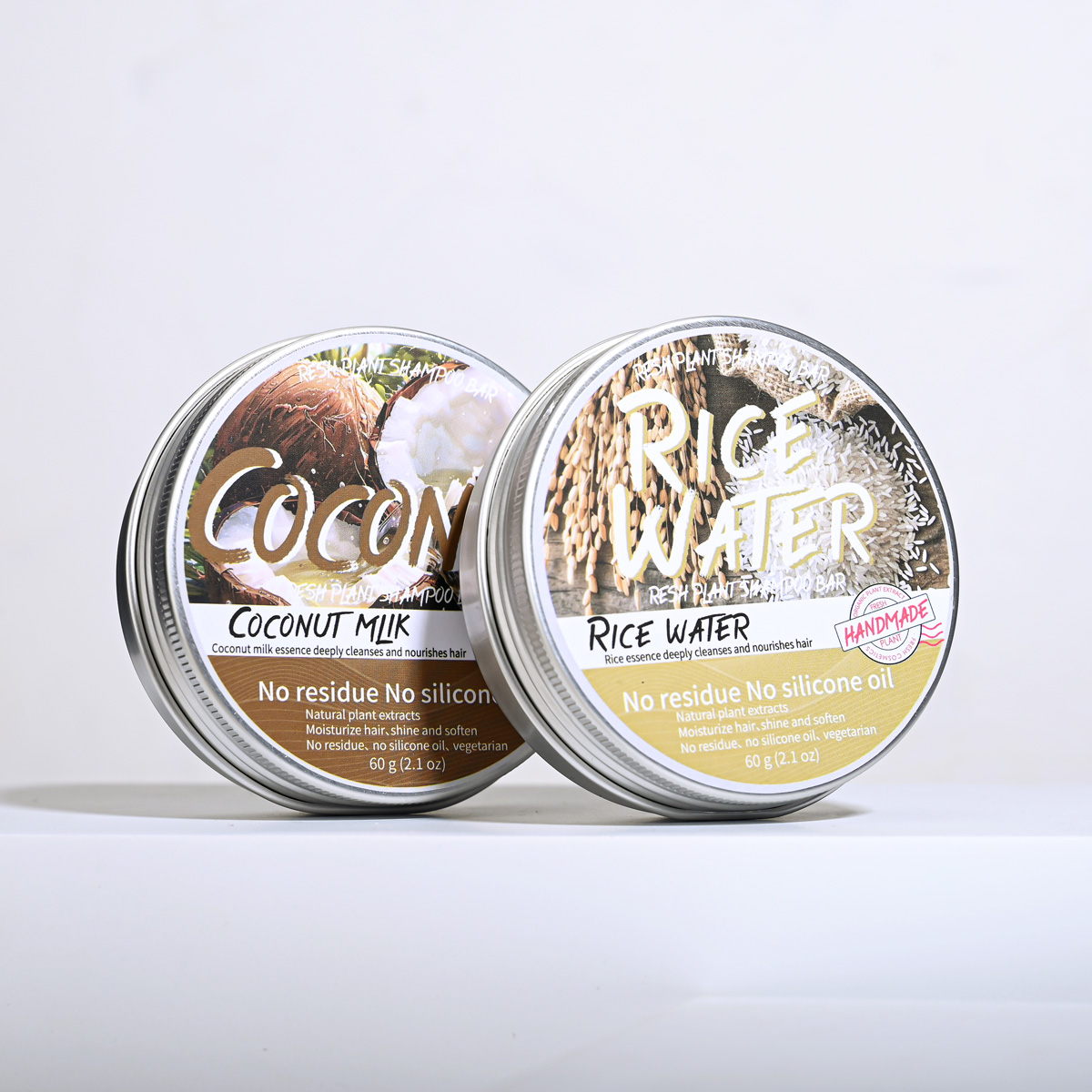 LH+60g Solid Coconut Shampoo w - Hair Care Olive Oil recension och pris