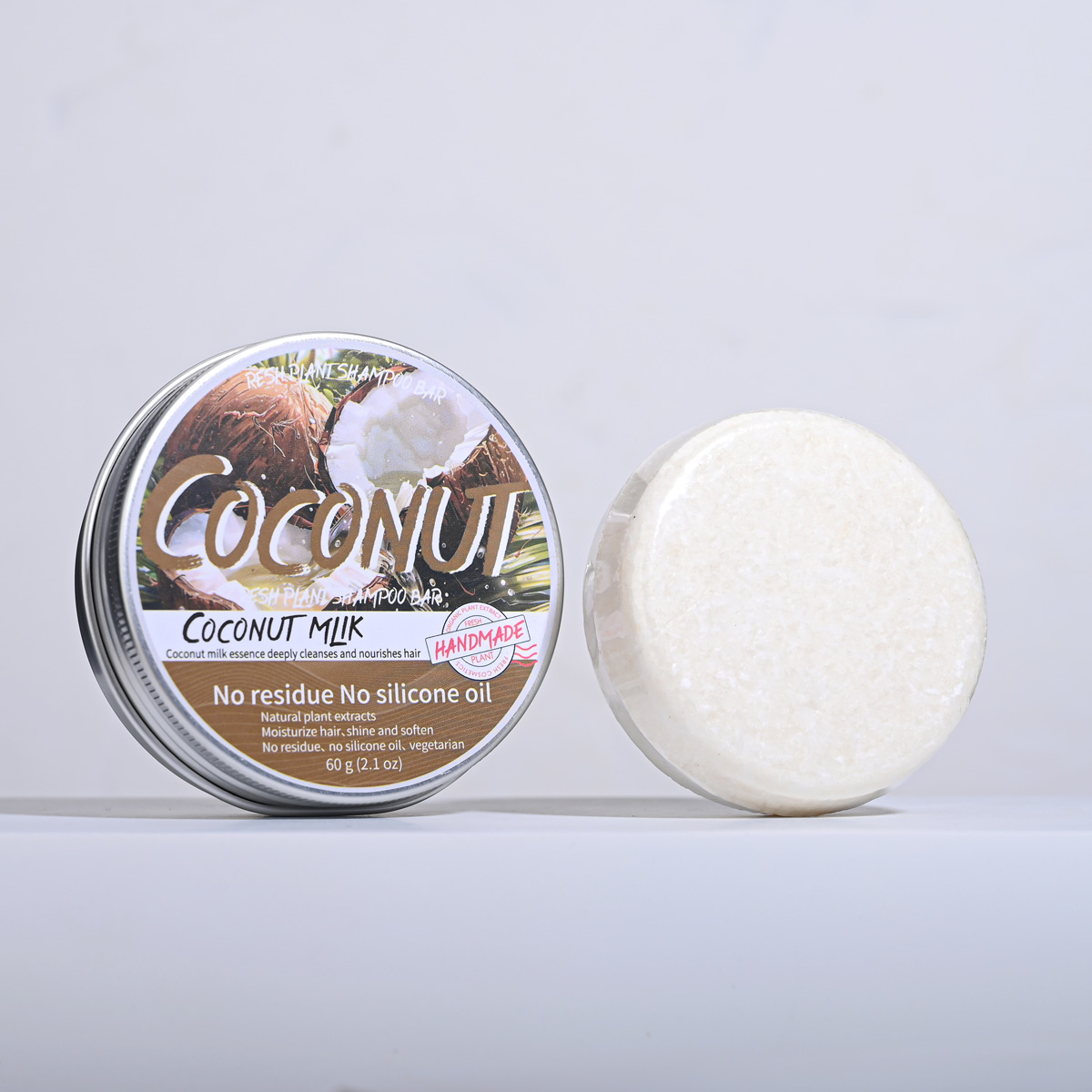 LH+60g Solid Coconut Shampoo w - Hair Care Olive Oil recension och pris