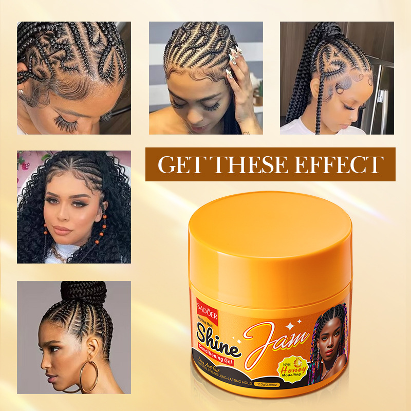 113g of Glossy Styling Jelly H - Hair Care Jelly recension och pris