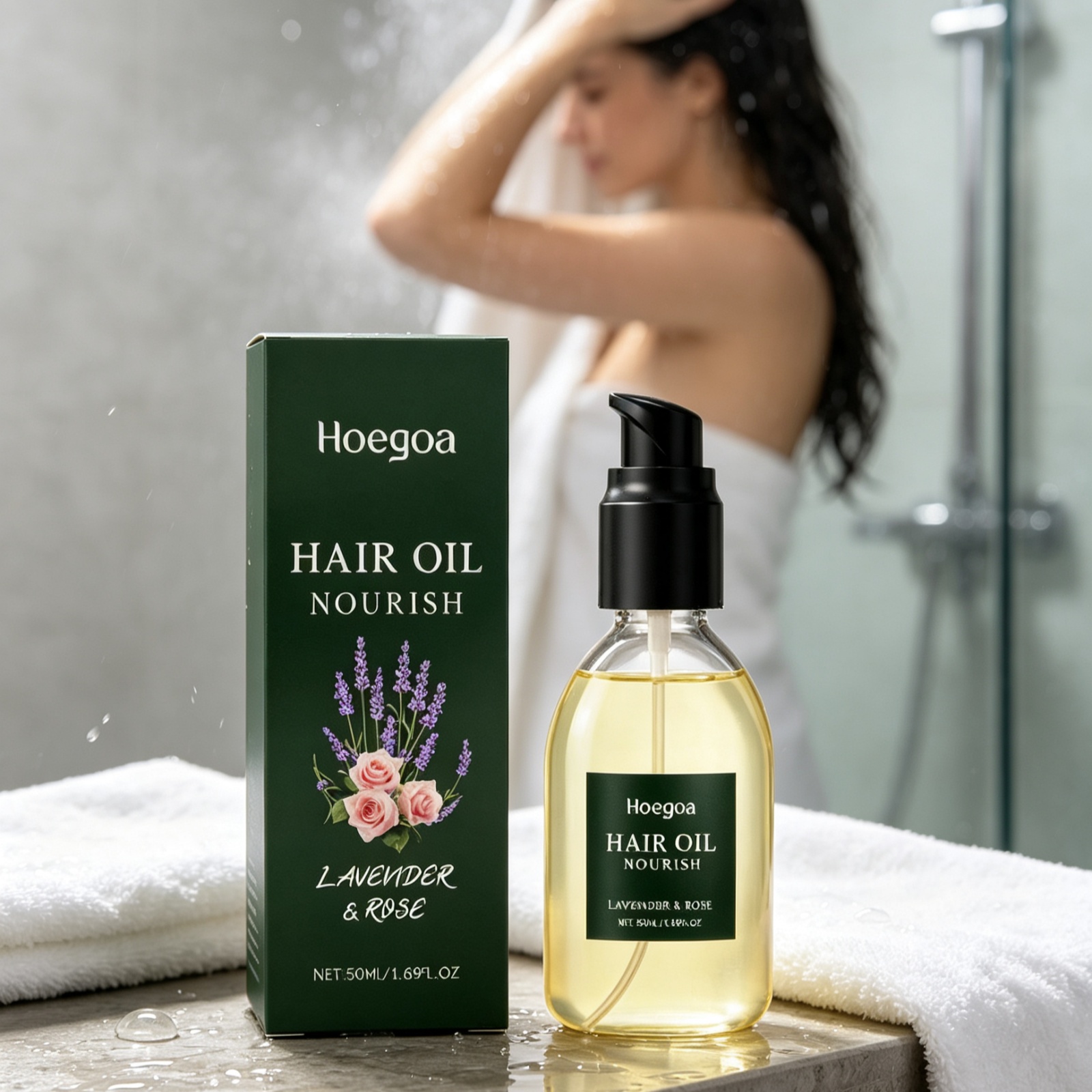 Hoegoa Lavender Rose Hair Car - Hair Care Natural Ingredients recension och pris