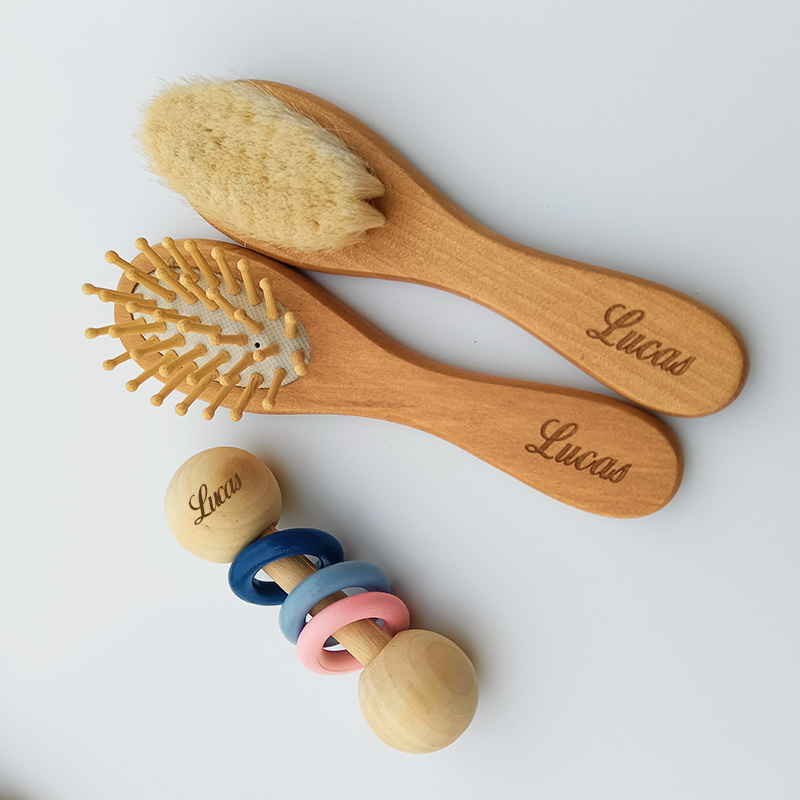 Wooden Custom Name Baby Care H - Hair Care Gift recension och pris
