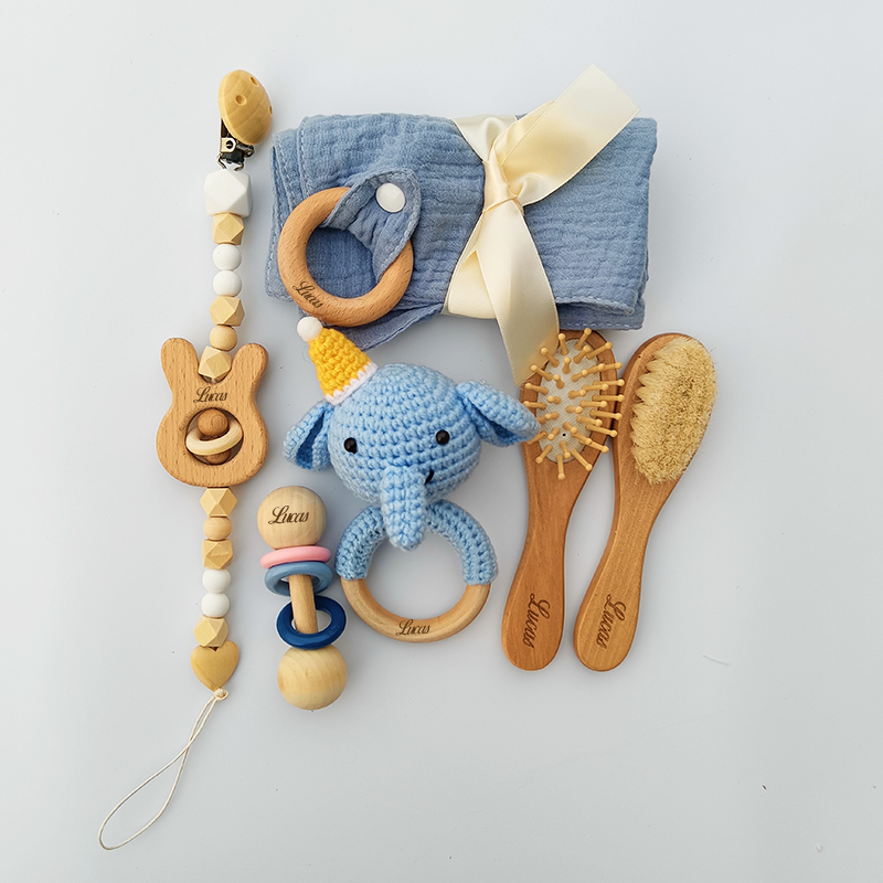 Wooden Custom Name Baby Care H - Hair Care Gift recension och pris