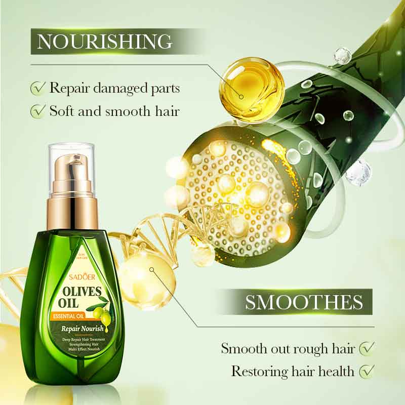 Olive Qihuan Shining Hair Care - Hair Care Olive Oil recension och pris