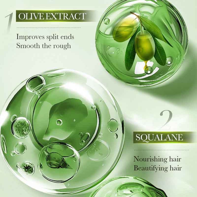 Olive Qihuan Shining Hair Care - Hair Care Olive Oil recension och pris