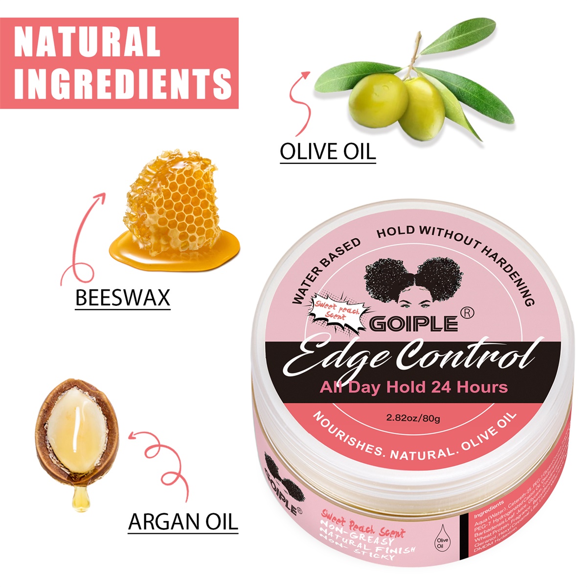 GOIPLE Natural Fruits Scents E - Hair Care Olive Oil recension och pris